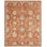 Kiernen Wool Flroal Area Rug in Rust