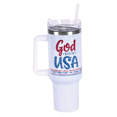Tumbler God Bless The USA 40 Oz
