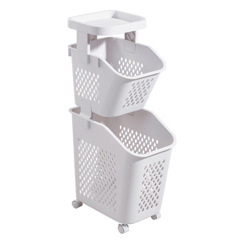 PP Laundry Cart with Wheels