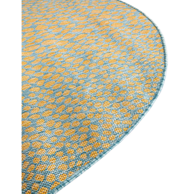 Tapis d'extérieur Jill Zarin Cape Town, Rond 3 pi 1 po