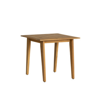 Alpine Outdoor Square Teak Side Table