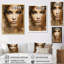 «Woman Typo Portrait» sur impression sur toile-148254203-182603184