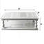 Mobilier de salon rustique de style rustique blanc antique 1pc
