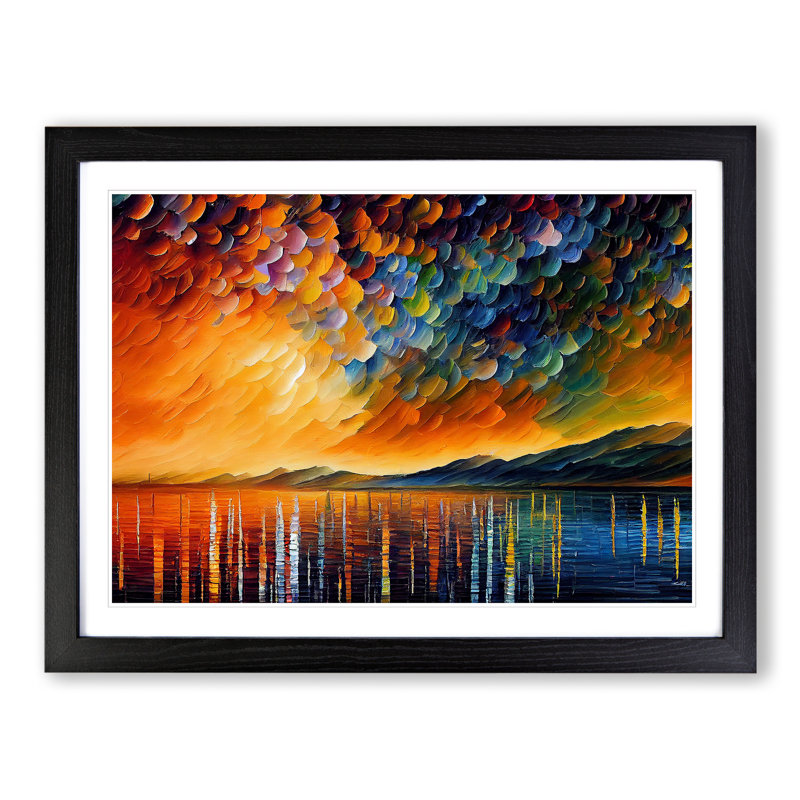Glowing Lake Vol.2 - Framed Print