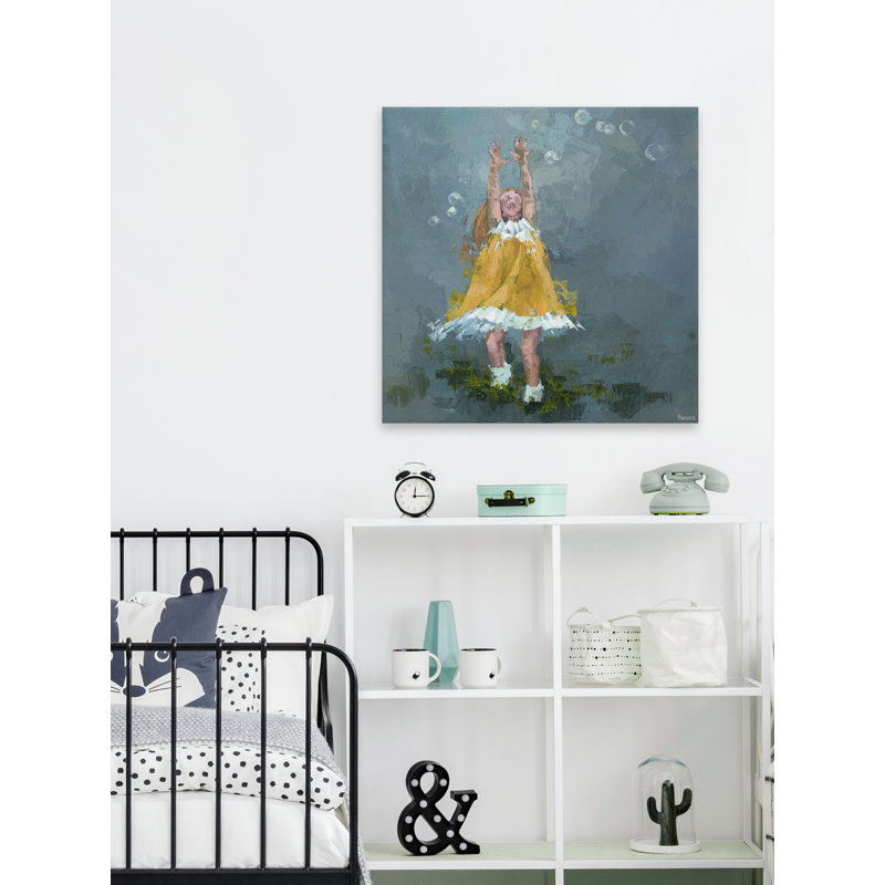 "" -peinture sur toile tendue Belpre, H 12 po x l 12 po x P 1,5 po