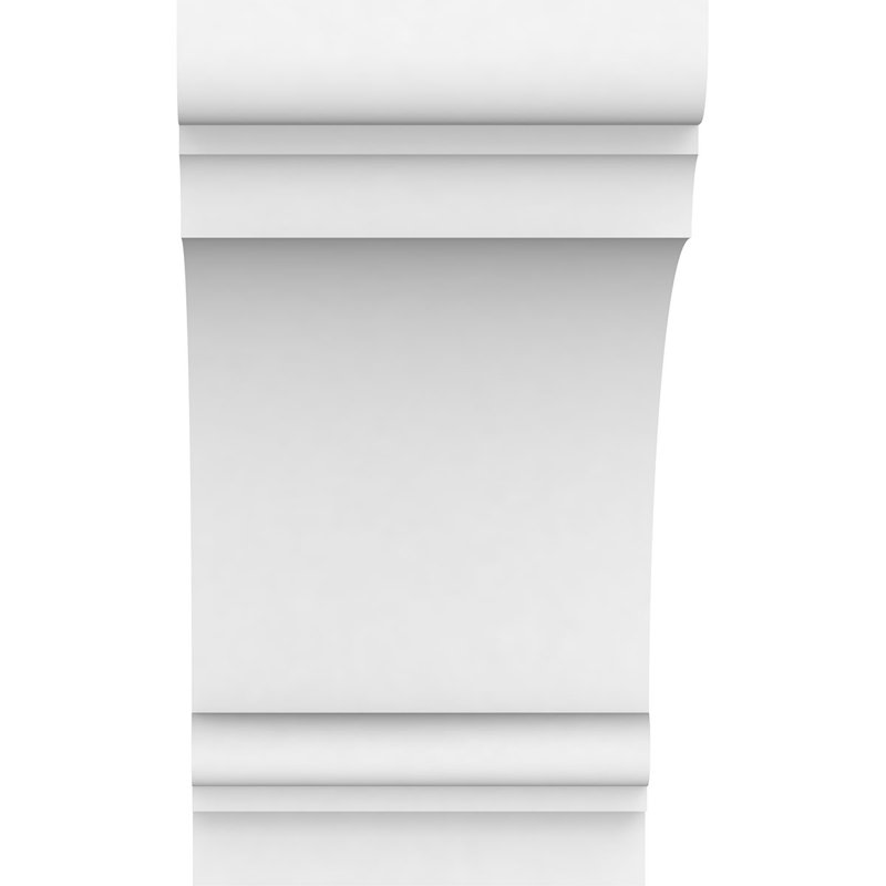 Support Standard Hughes Architectural Grade PVC, H 9 po x l 5 po x p 9 po