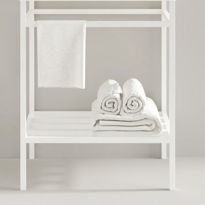24'' Freestanding Bathroom Iron Shelves Without Basin