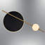 Metal LED Armed Sconce