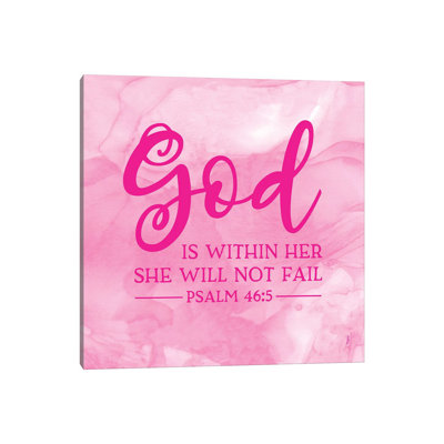 «Girl Inspired - God intérieur» par Tara Reed, reproduction d'art textuel