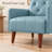 Faux Leather Armchair-1332716571