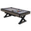 Playcraft Wolf Creek Pool Table with Dining Top and Steel Legs