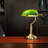 Bankers Desk Lamp with Pull Chain Switch Plug in Fixture,Vintage Desk Lamps,Library Lights
