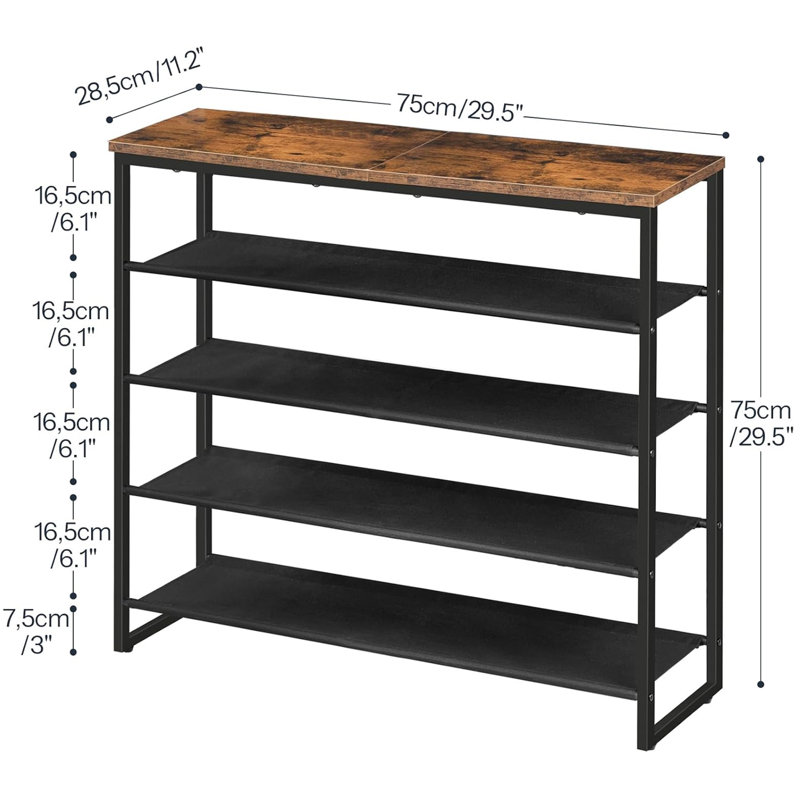 5 Tier Shoe Rack