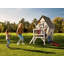 AXI 240cm W x 167cm D Outdoor Hemlock Wood,HDPE High Density Polyethylene Playhouse-88358431