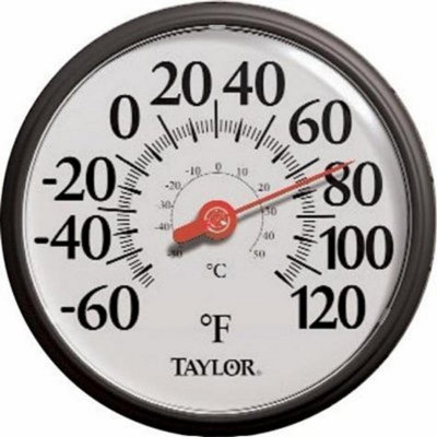 Thermomètre à cadran en gras