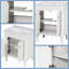 Ensemble de meuble-lavabo simple 24,01 po avec plateau Albreda