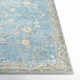 Berger Oriental Denim/Light Blue/Cream/Wheat/Gray Area Rug