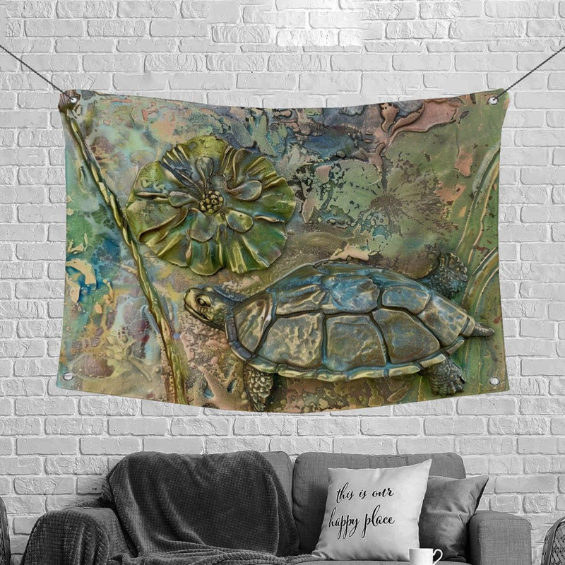 Machine Tapestry - Rod Included, 68" H x 80" W