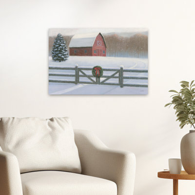 Architecture et granges, art de Noël VI