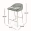 Tabouret de comptoir 26 po Wilsonville-618880240