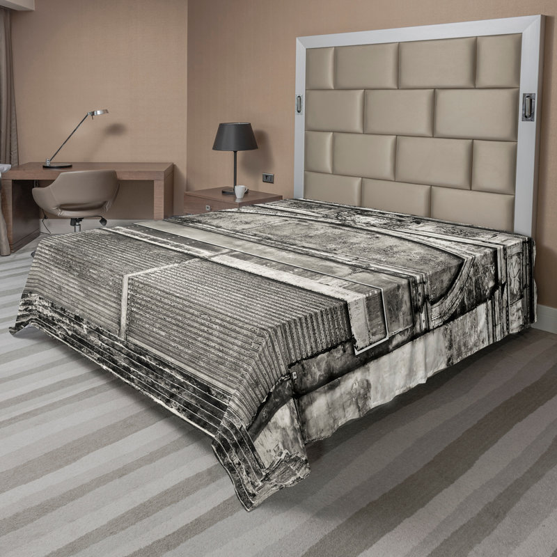 Drap-housse Ambesonne, Drap plat pour très grand lit californien