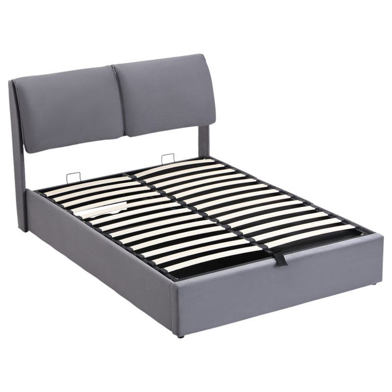 Bernarda Upholstered Bed, Double (4'6)