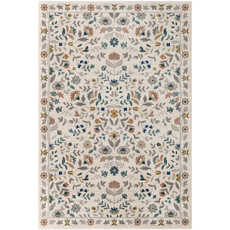  Blossom Rug, Rectangle 6'1" x 9'
