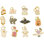 12 Piece Trick or Treat Ornament Set