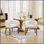 Chaise demi-tonneau rembourrée Mid-Century-1368517252