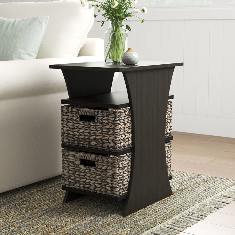 Stroud 2 - Drawer End Table, Espresso
