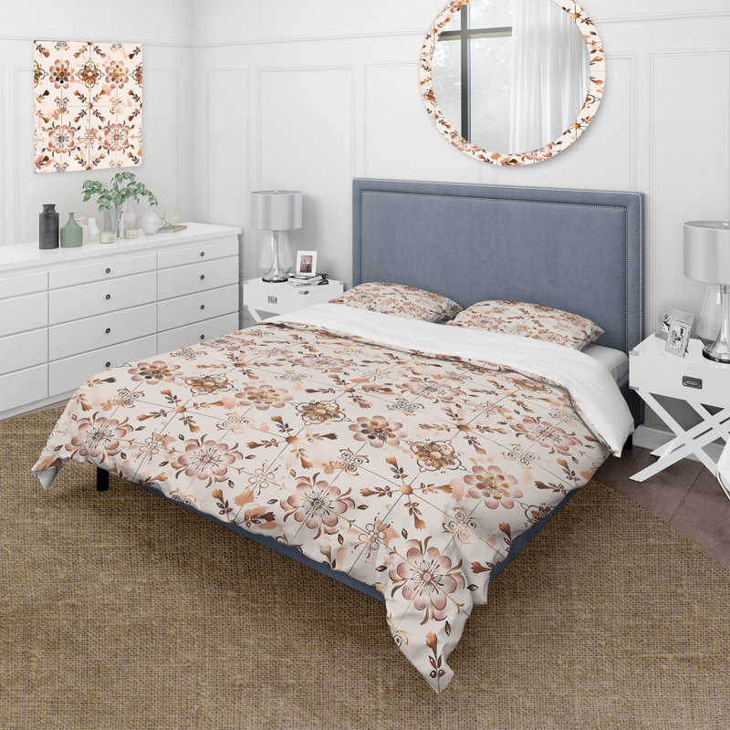 Ensemble de housse de couette Farmhouse, Housse de couette très grand + 2 taies décorativ