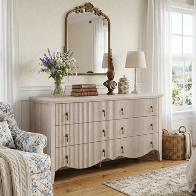 Commode double 6 tiroirs Avenall