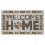 Paillasson Welcome avec os de chien, design par Marcus Prime, 18 po x 30 po