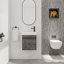 Meuble-lavabo flottant mural avec lavabo-874292628