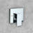 Topcraft 12-Inch Square Wall-Mounted Rain Shower System-88712946