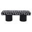 Banc Sonila noir et blanc