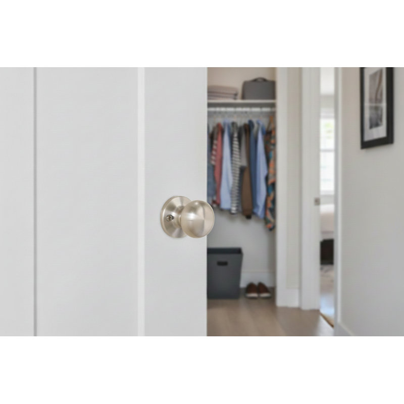 Salem 2.5'' Diameter Single Dummy Round Knob, Satin Nickel