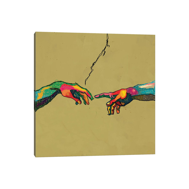 Creation 1 Piece Wrapped Canvas Wall Art, 93.98 cm H x 93.98 cm W x 1.91 cm D