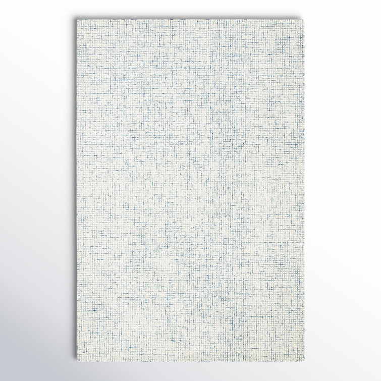 Rowe Handmade Ivory/Blue Rug