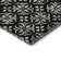 Premium Machine Washable Prisco Black Rug