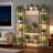 11-Tier Wooden Plant Stand With 8 Grow Lights