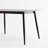 Large Rectangular Table with Strong Metal Base Modern Stone Dining Table For Kitchen 1.4M-1784355555