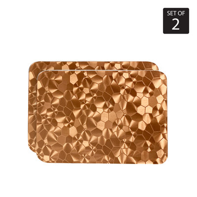 Vanhorn Vinyl No Pattern Rectangle Placemat