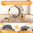 Large Silent Cat Exercise Wheel And Treadmill For Indoor Cats