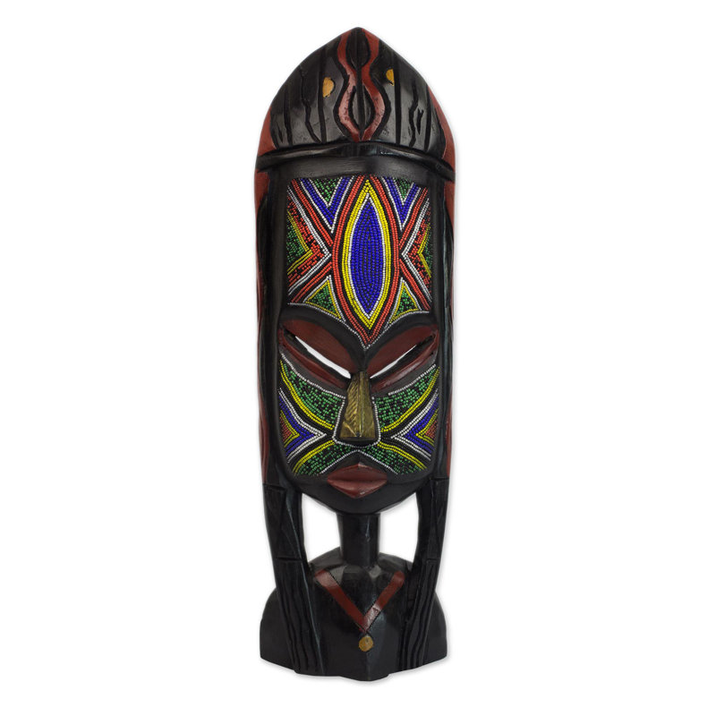 Dougie Handmade Traditional Abstract Wall Decor on Solid Wood