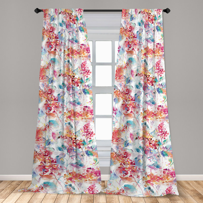 Semi Sheer Curtain Pair