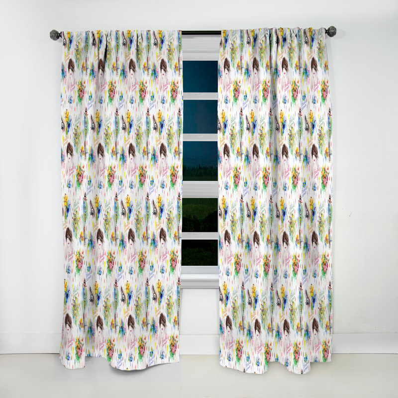 Velvet Blackout Single Curtain Panel, 52" W x 108" L