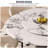 Retro Modern Microlite Round Dining Table Set-124368278-124368279