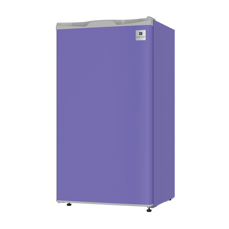 Arctic Chef 3.2 Cu. Ft. Compact Refrigerator With Chiller Freezer Section, Purple, Purple
