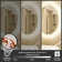 Oval Framed Dimmable Anti-Fog With 3 Color Adjustment Bathroom LED Mirror Front&Backlit Vanity Mirror